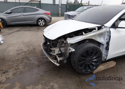 2022 Tesla Model Y Performance Dual Motor All-Wheel Drive из США, поврежденный, VIN 7SAYGDEF2NF354925